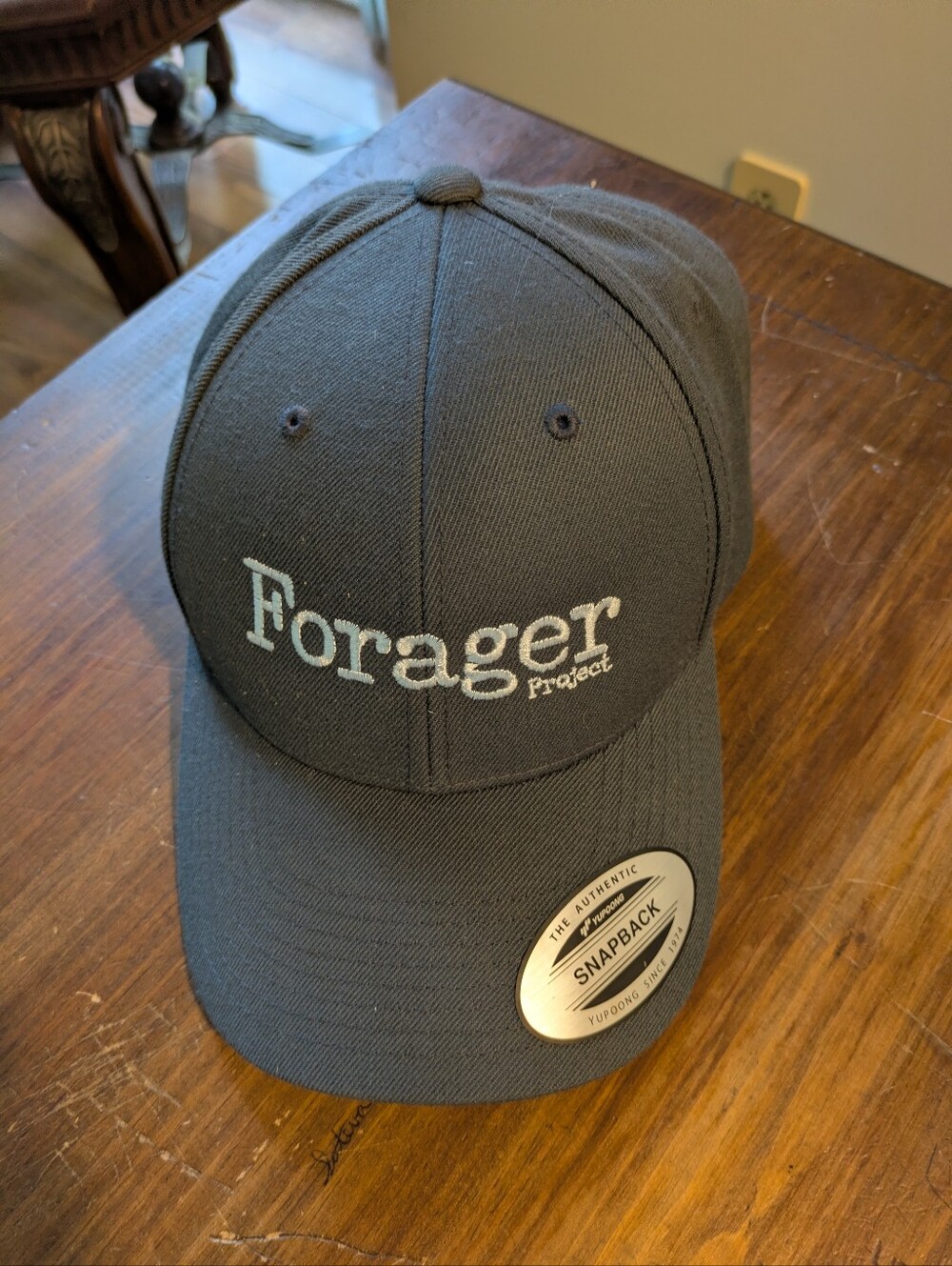 Forager Snapback Hat - Dark Gray, New